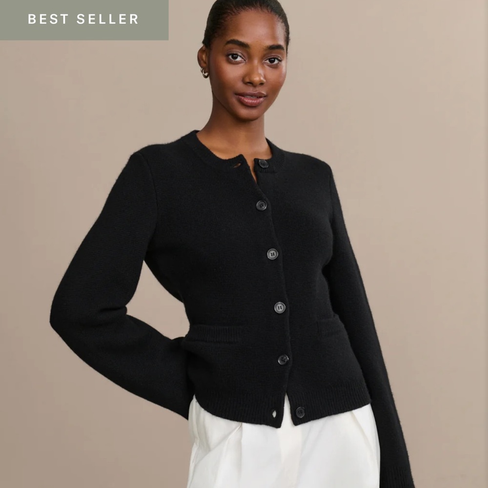 Jenni Kayne Cooper Cardigan Black